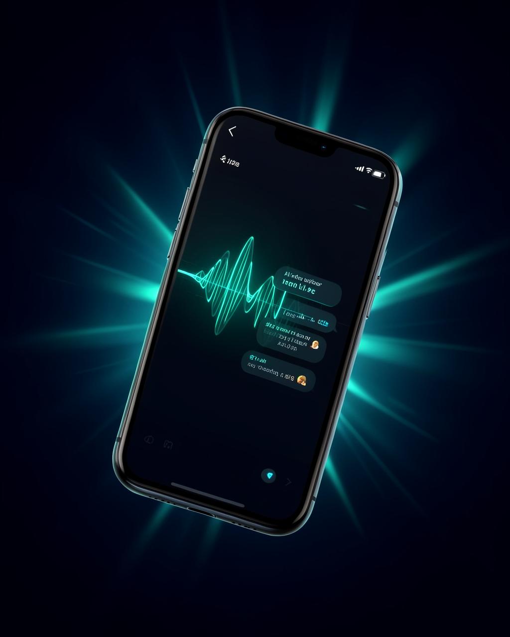 Automated missed-call text conversation on a smartphone